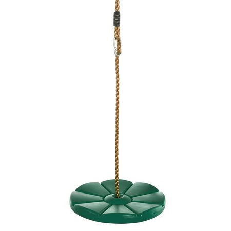SWINGAN Cool Disc Swing With Adjustable Rope - Fully Assembled - Mint Green SW03DSR-GNE